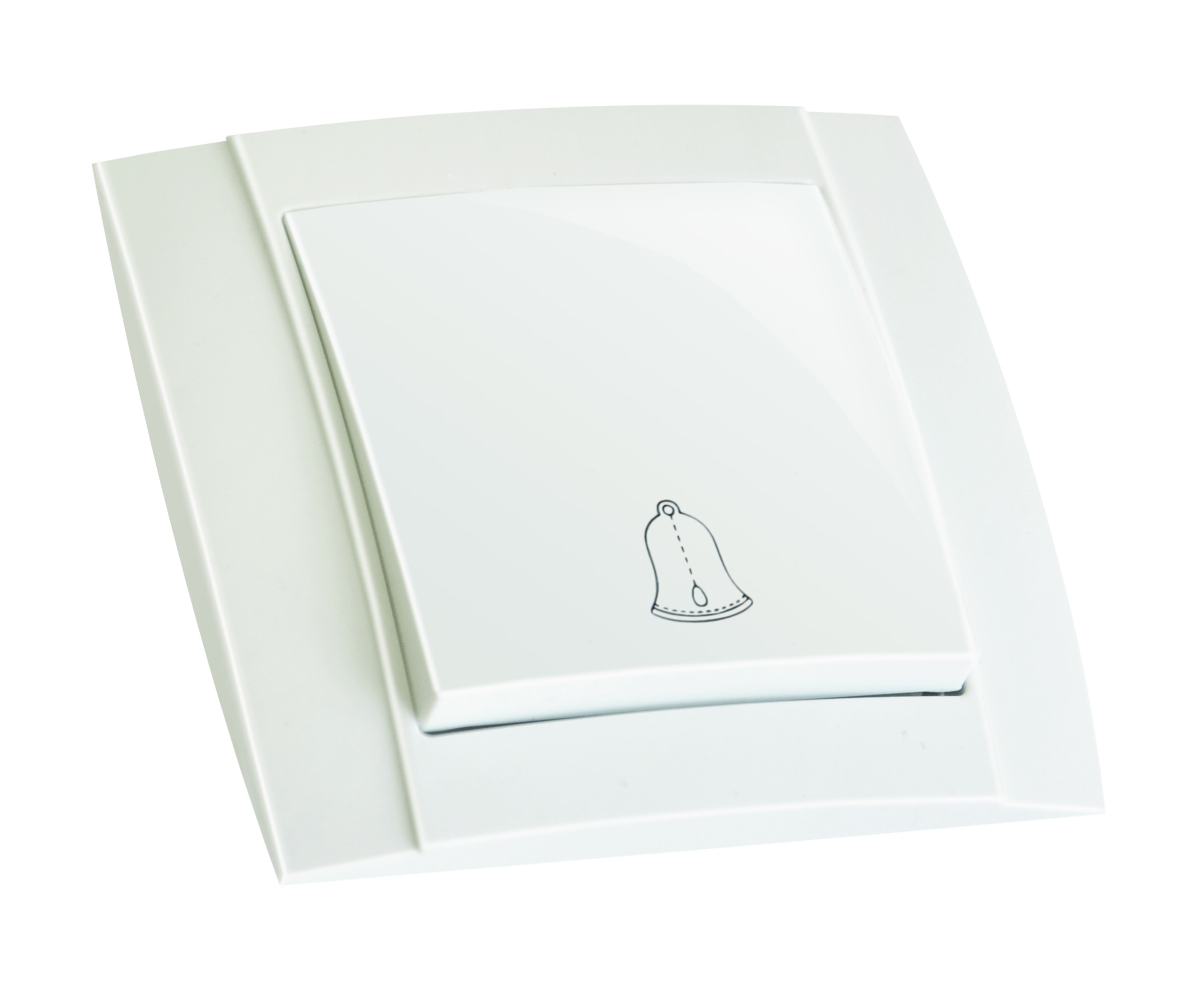 Вимикач 1 кл, 4А, для дзвінка, "Lara"