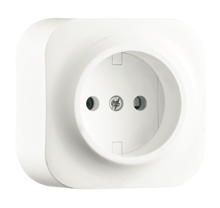 Розетка б/з, 16А, MARSO "Sofi", відкритої установки