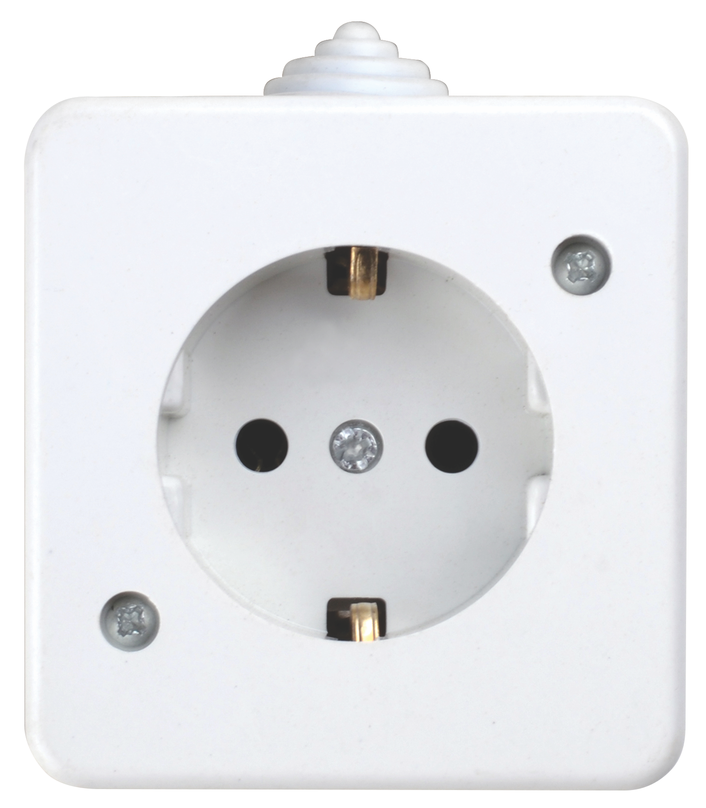 Розетка з/з, 16А, MARSO "Aqua", IP 44, біла