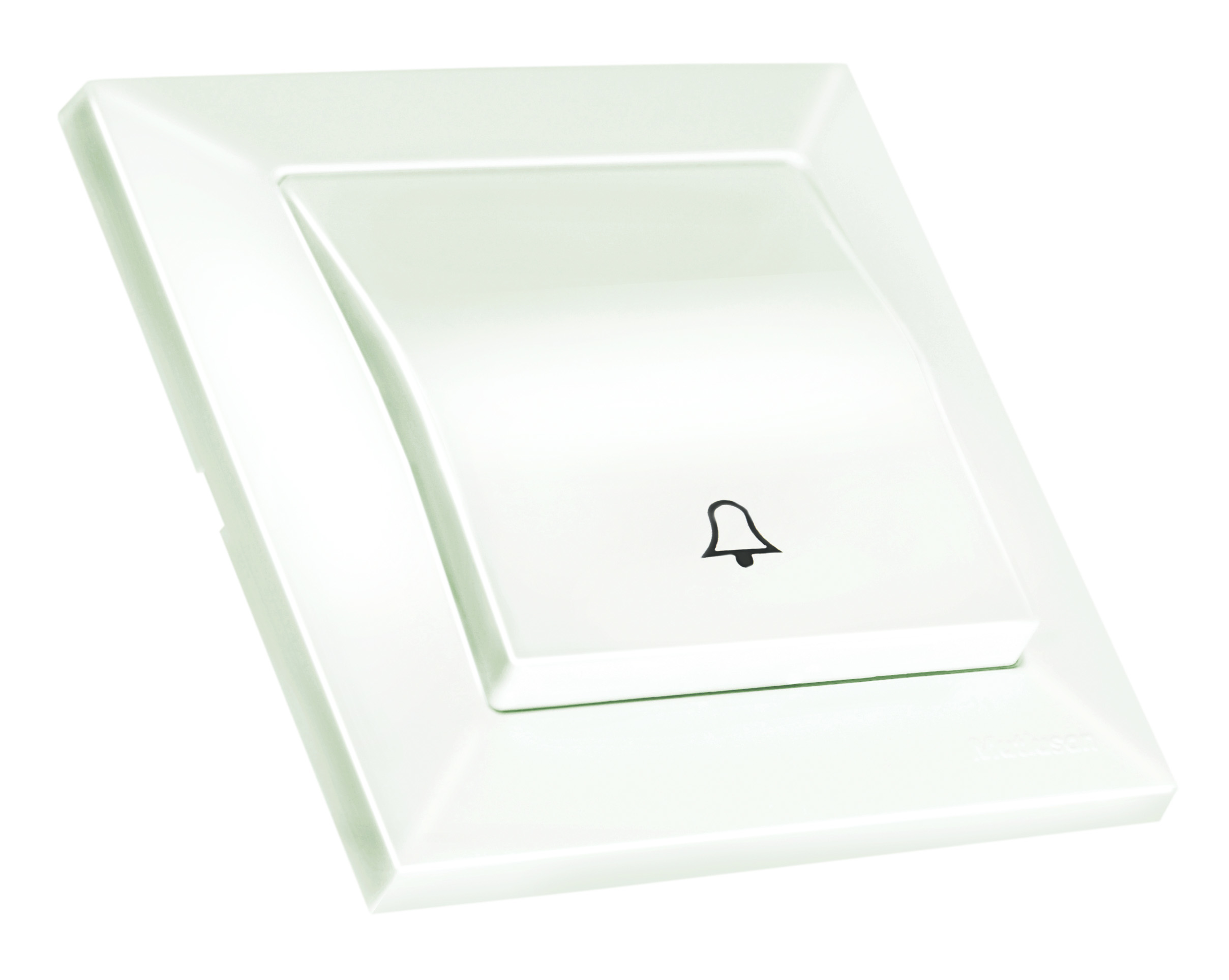 Вимикач для дзвінка, 4А, CANDELA, Mutlusan, білий, (2125 007 0101Z)