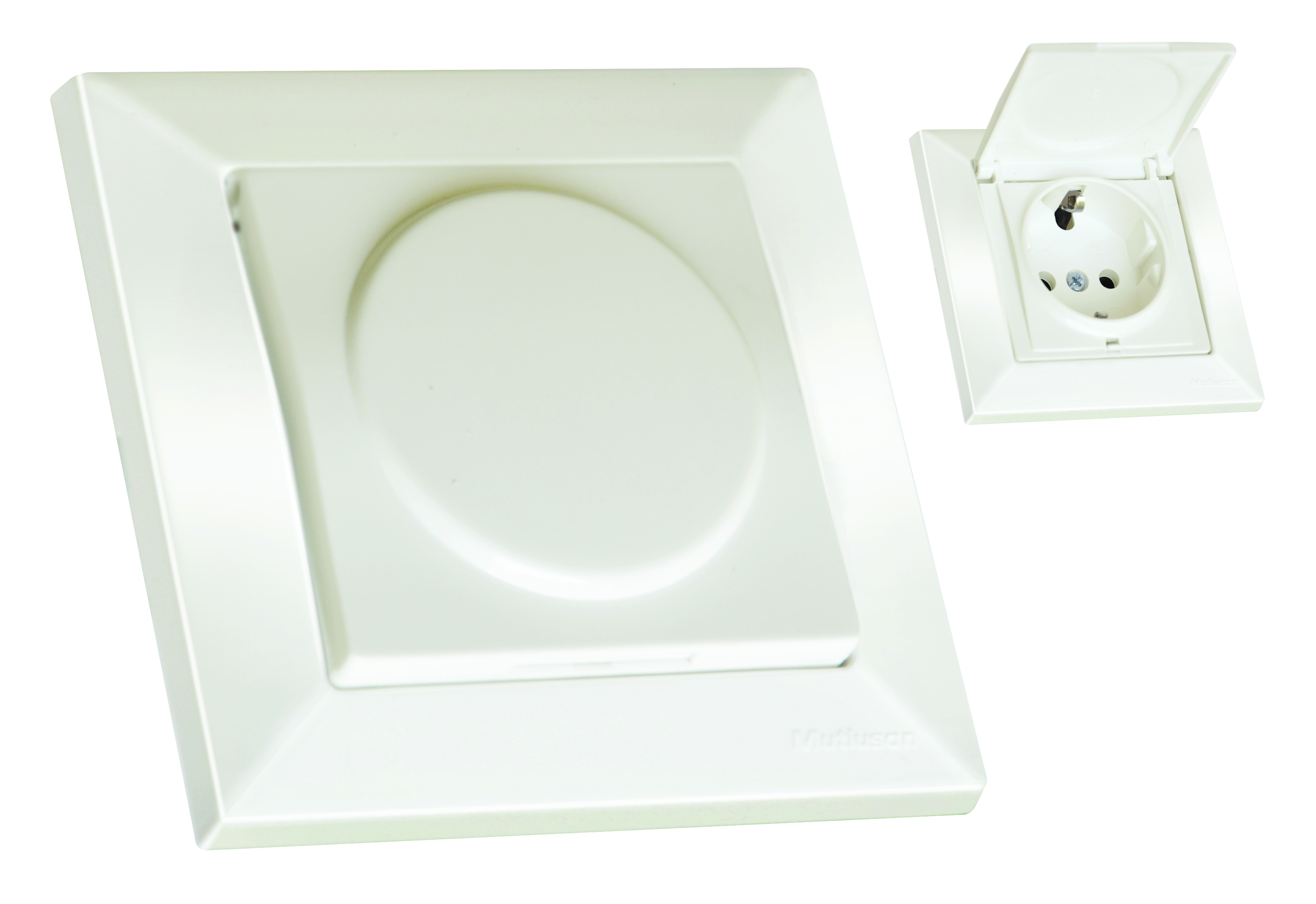 Розетка з/з, 16А, бризкозахищена, з кришкою, CANDELA, Mutlusan, білий, (2125 110 0201)