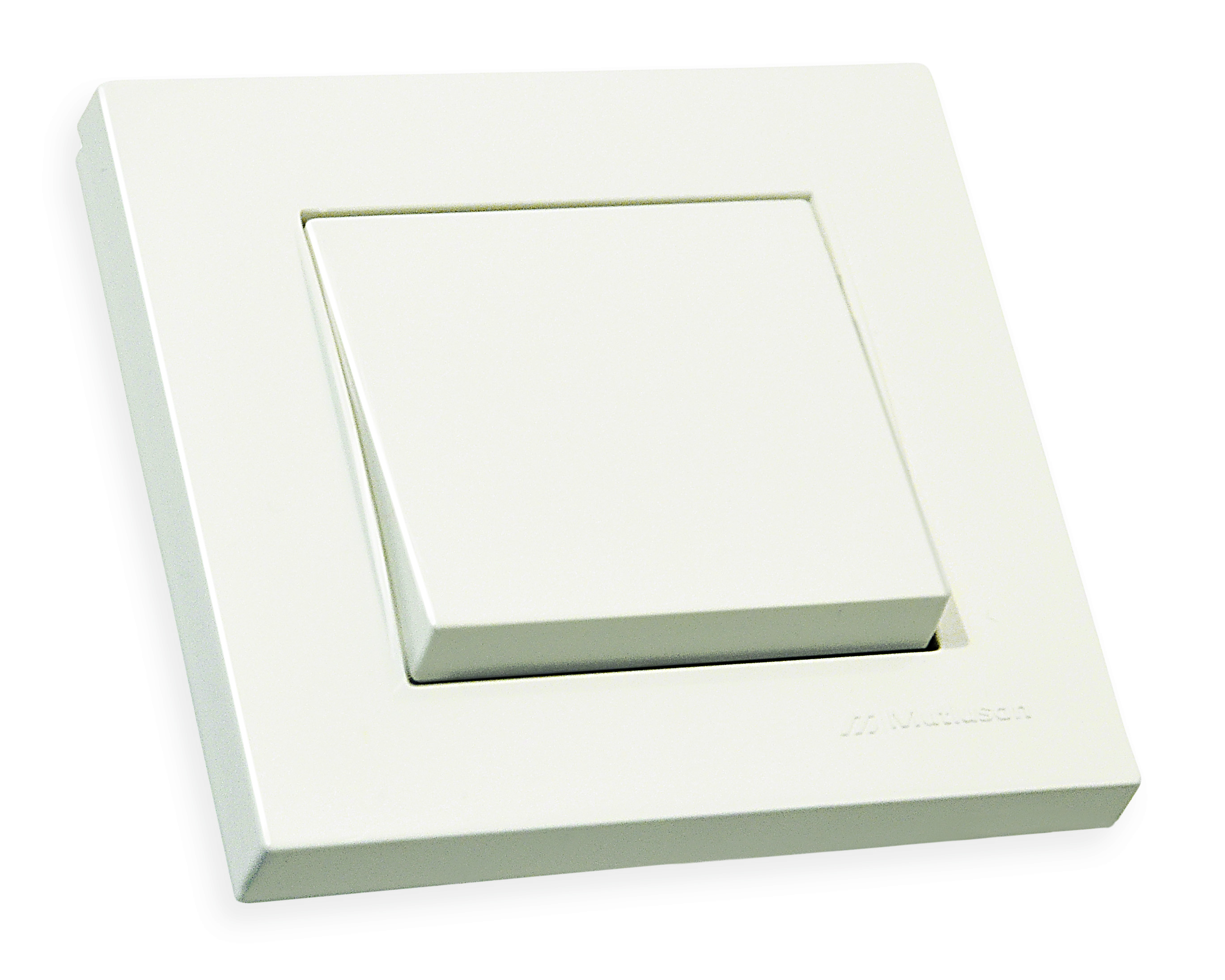 Вимикач 1 кл, 10А, RITA, Mutlusan, білий, (2220 401 0201)