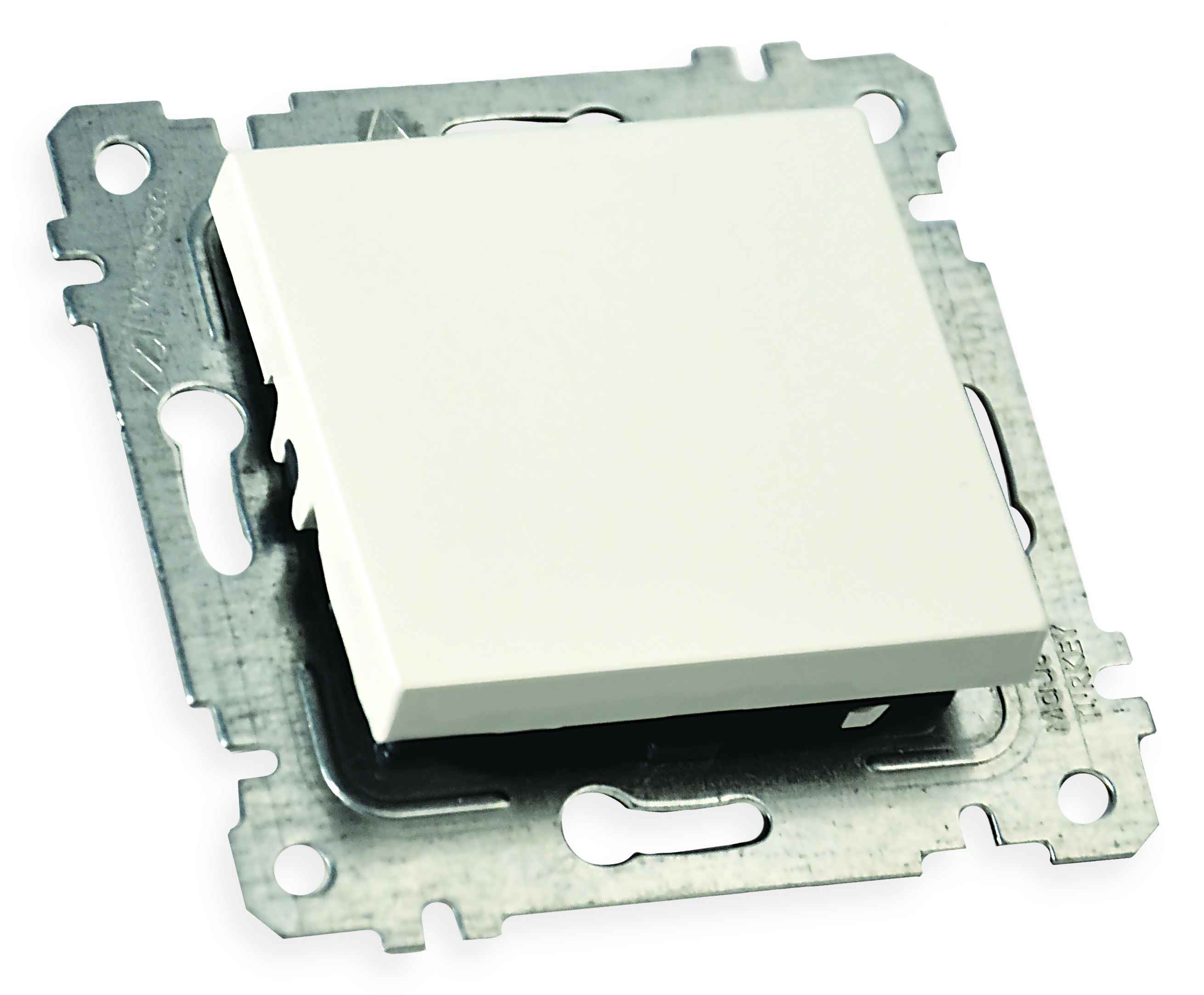 Механізм вимикача 1 кл, 10А, RITA, Mutlusan, білий, (2200 401 0101)