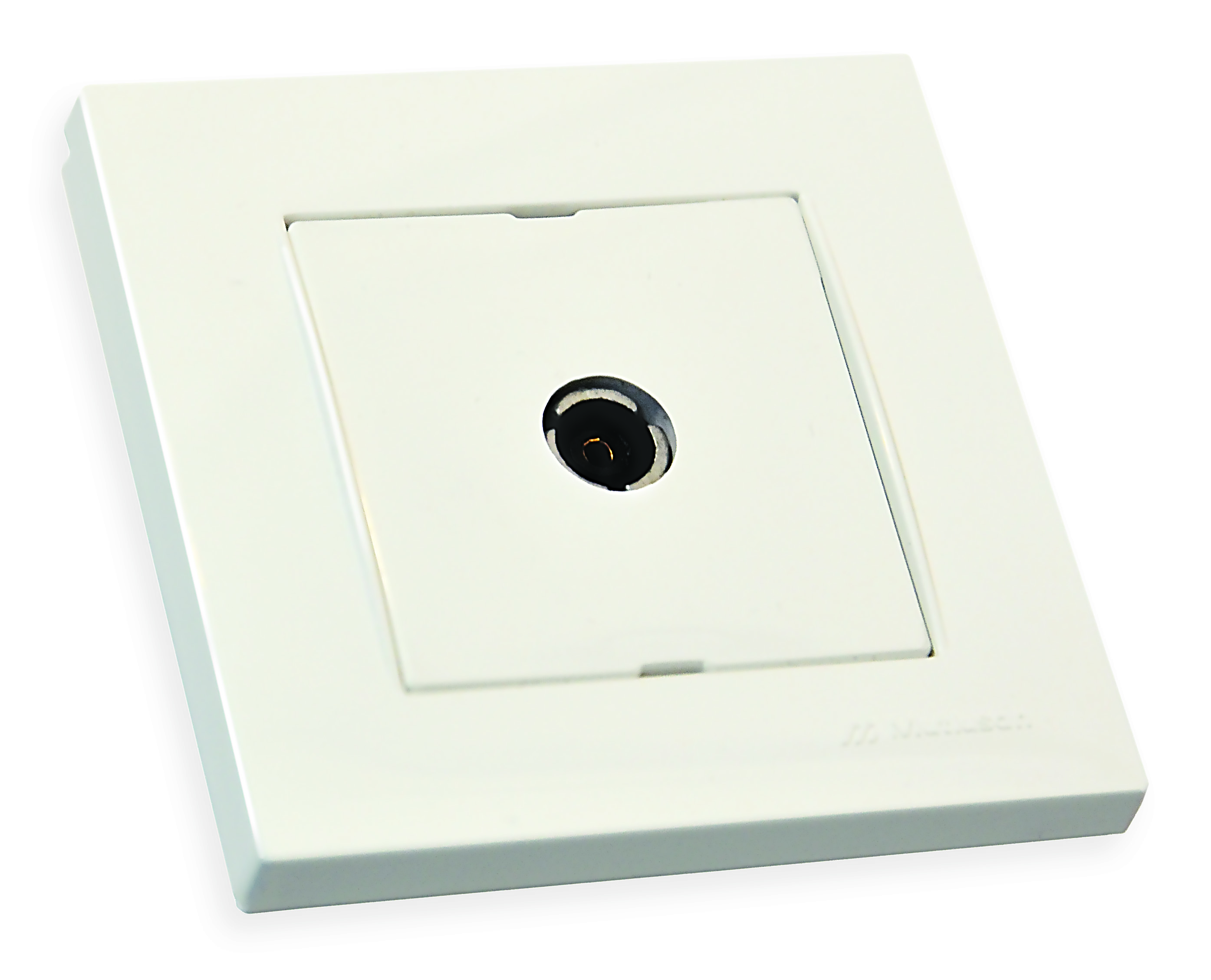 Розетка телевізійна, TV, кінцева RITA, Mutlusan, білий, (2220 171 0101).