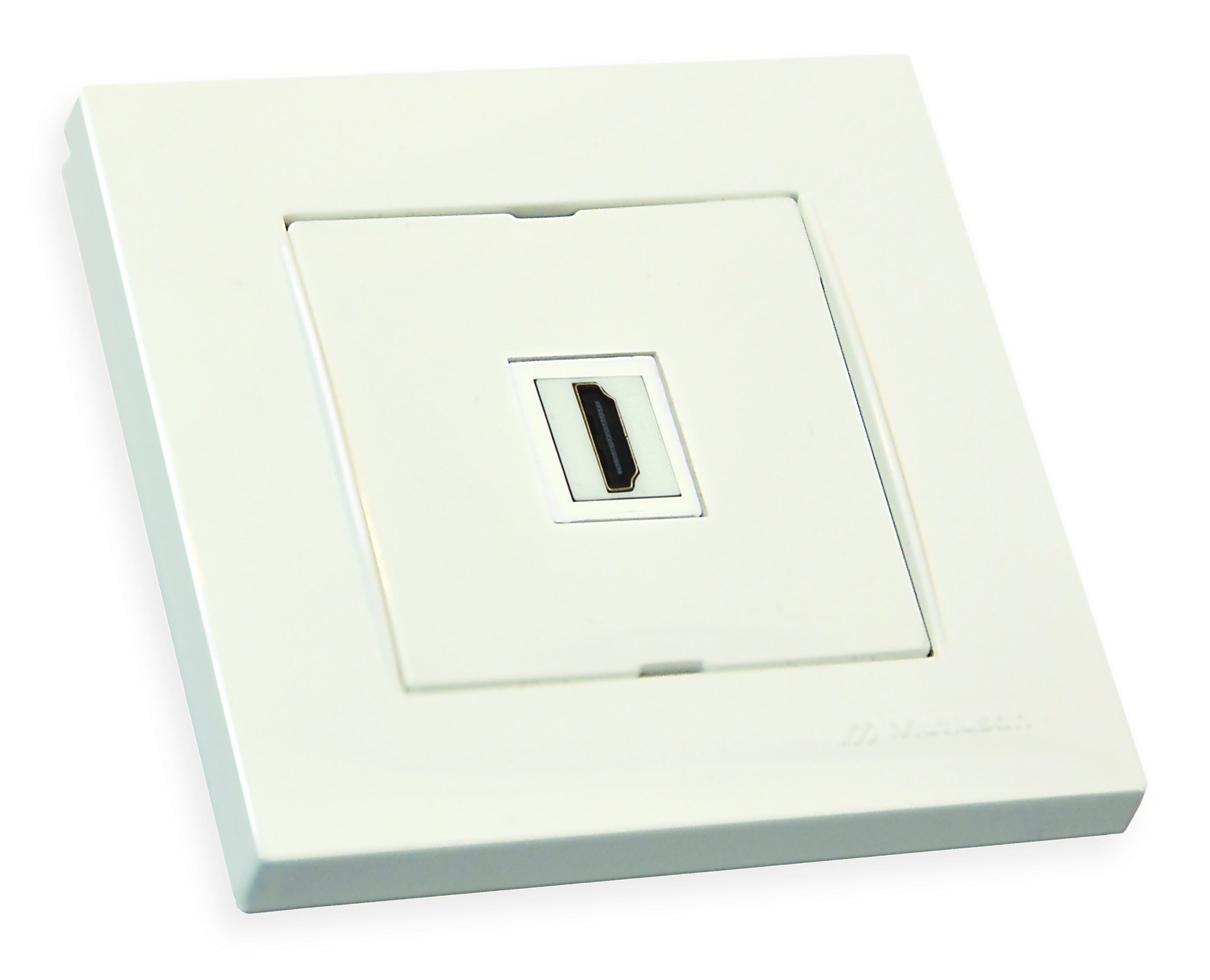 Розетка 1гн HDMI горизонтальна, RITA, Mutlusan, білий, (2220 457 0101)