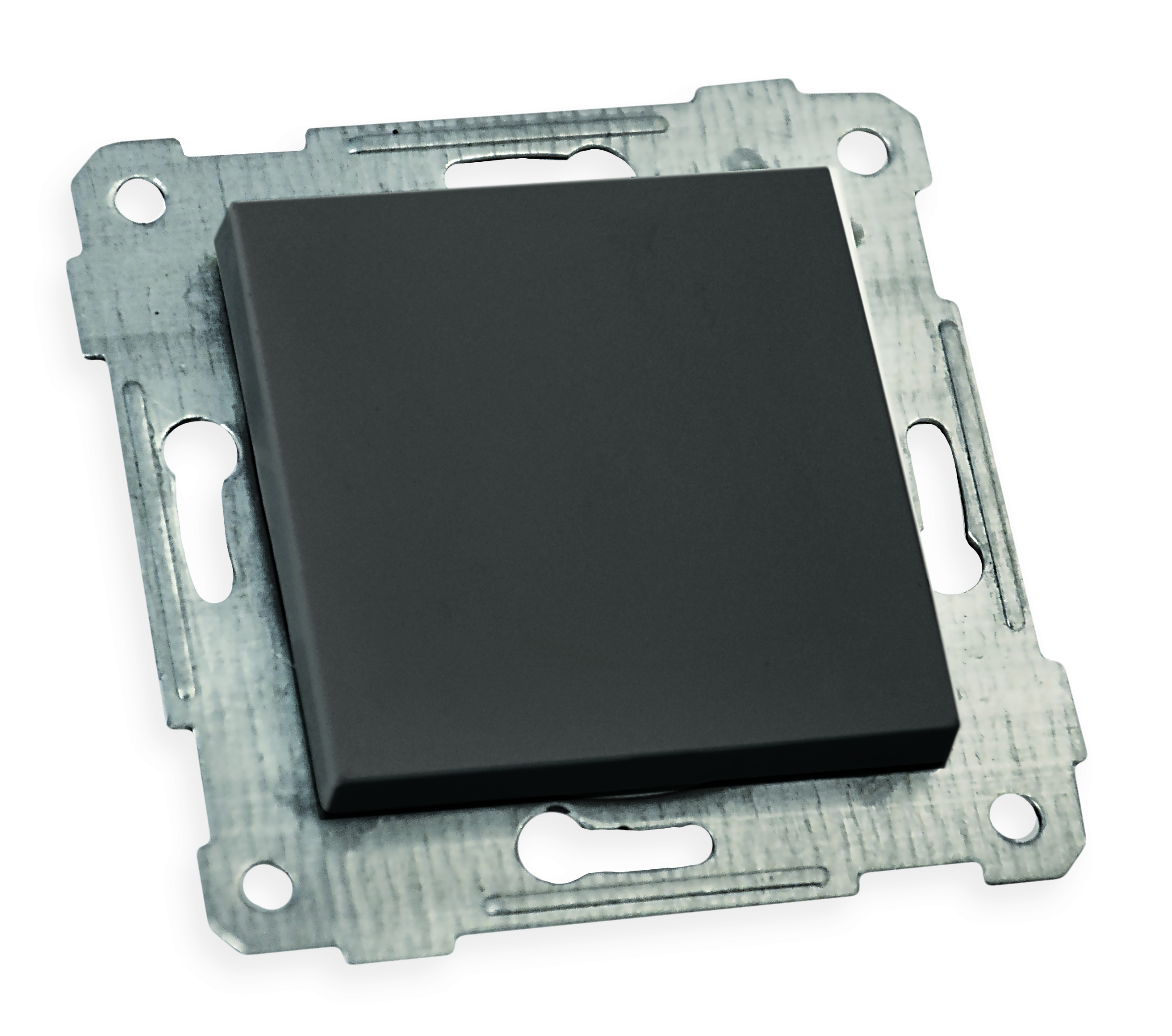 Механізм  заглушки розетки RITA, Mutlusan, чорний, (2200 121 0284)