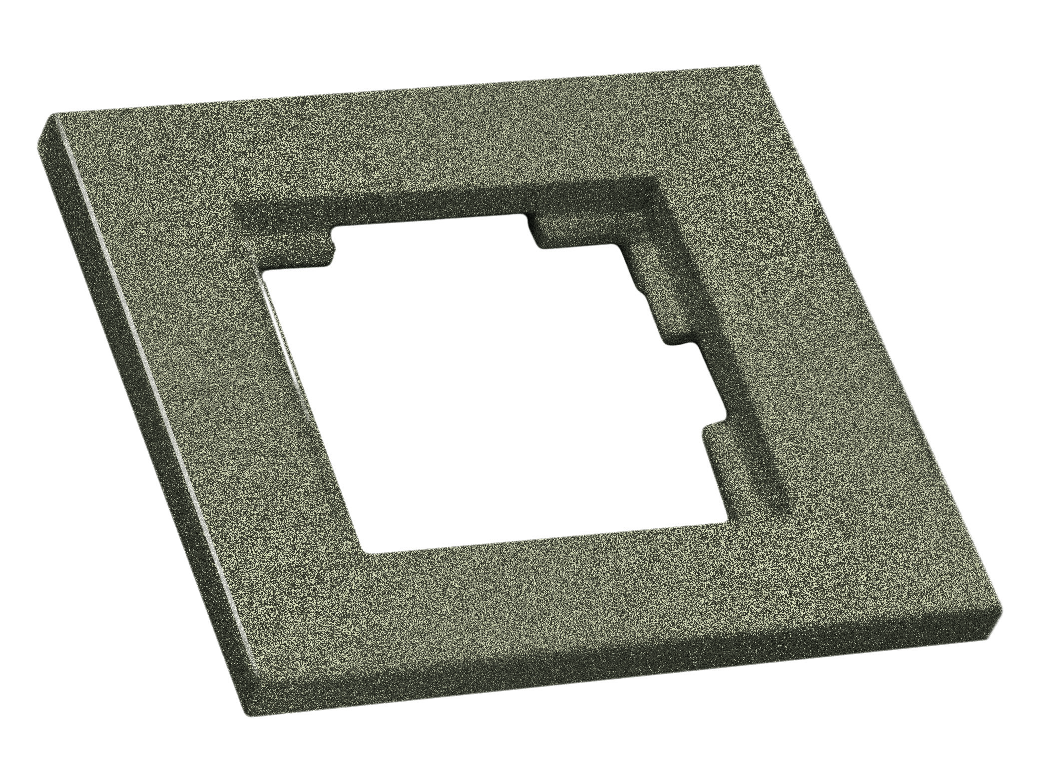 Рамка одномісна RITA, Mutlusan, "графіт", (2220 800 1195)