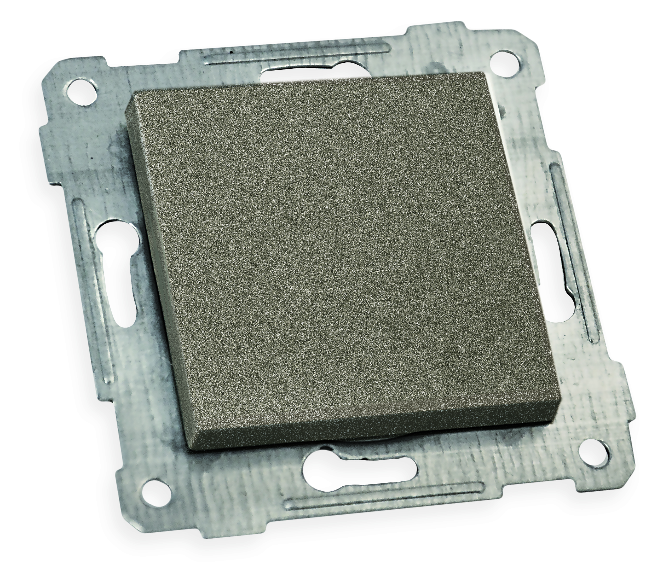 Механізм  заглушки розетки RITA, Mutlusan, "графіт", (2200 121 0295)