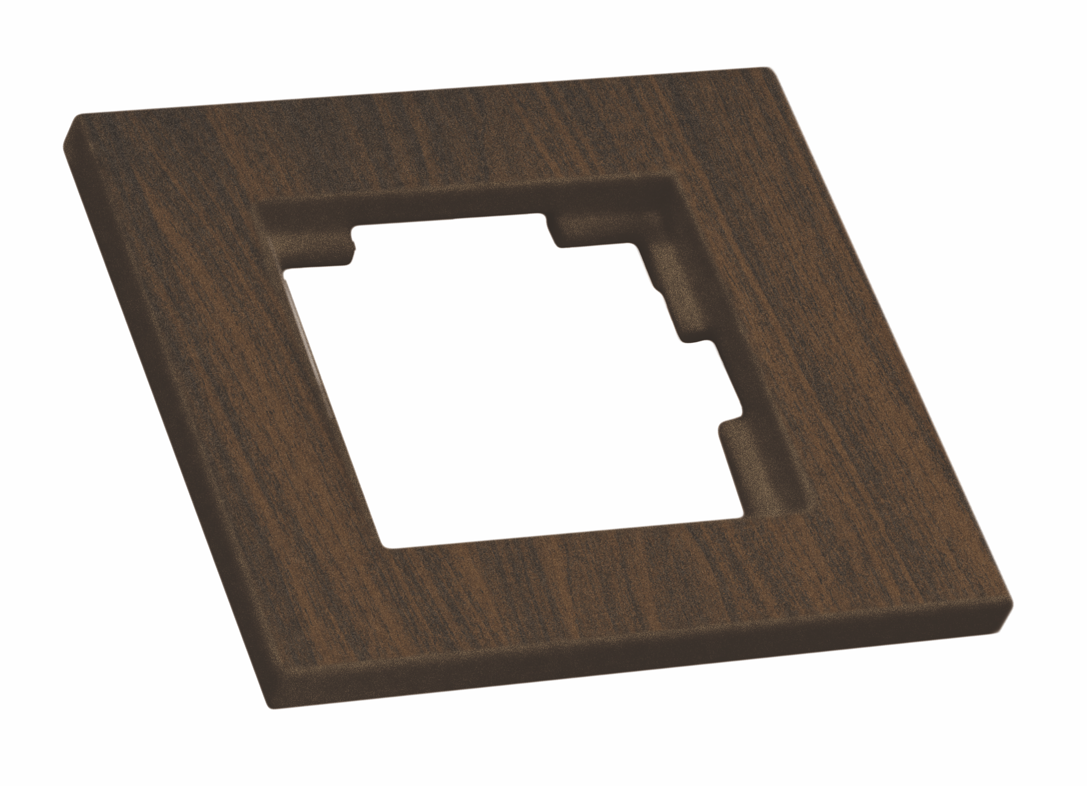 Рамка одномісна RITA, Mutlusan, "горіх", (2220 800 1157)