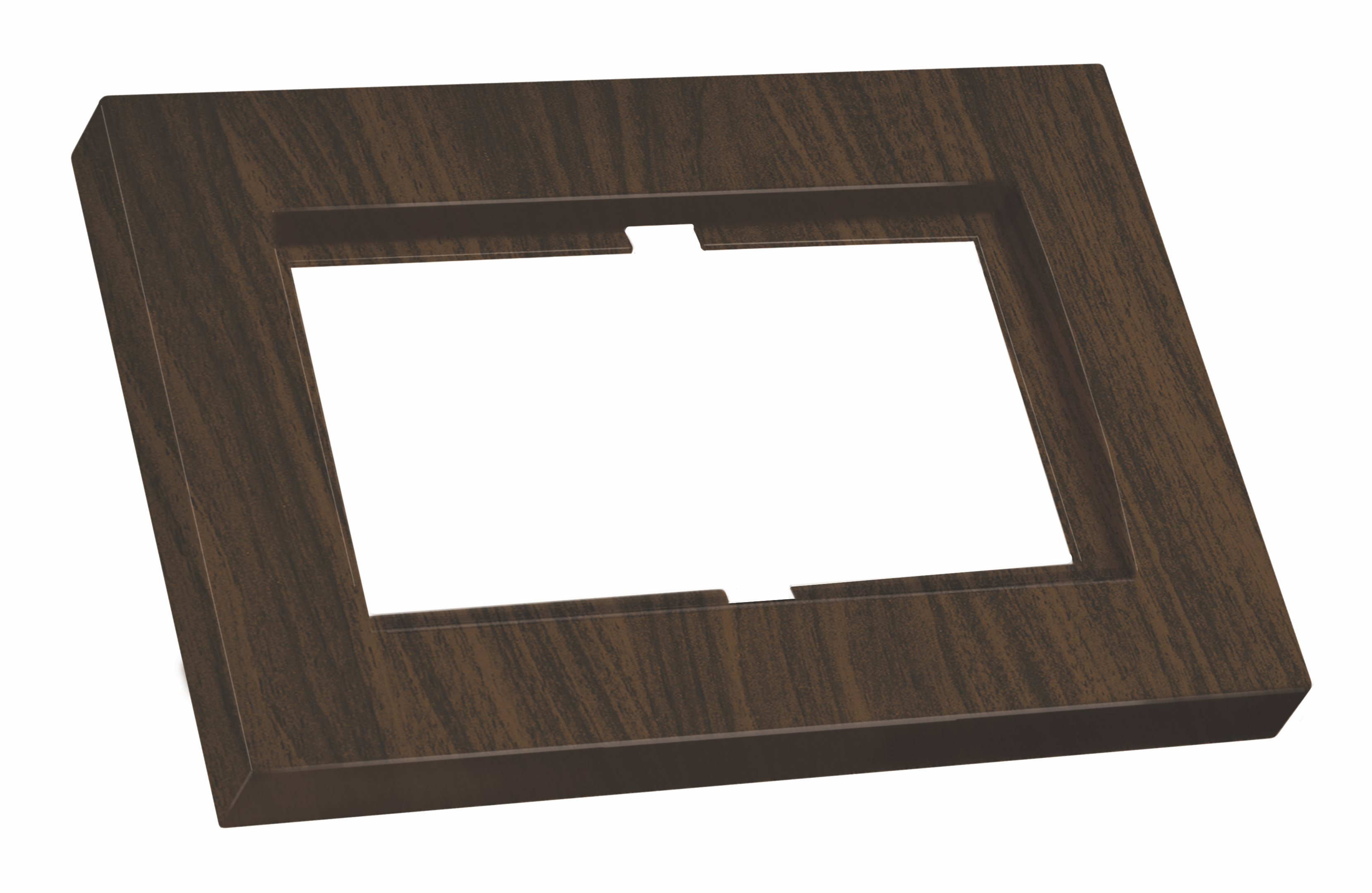 Рамка подвійна RITA, Mutlusan,  "горіх", (2220 820 1257)