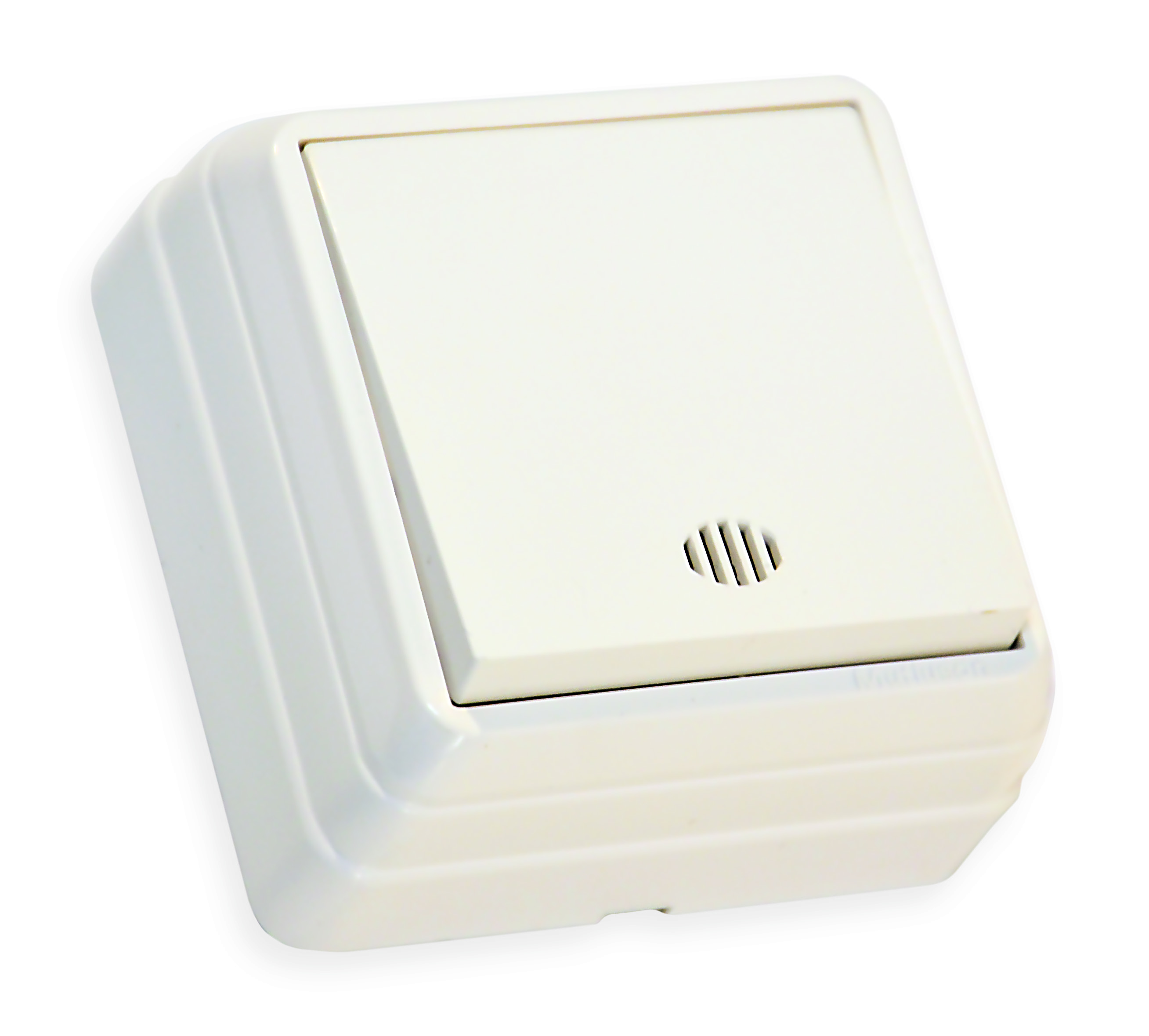 Вимикач 1 кл, 10А, з світловим індикатором, BRON, Mutlusan, білий, (2160 315 0201)