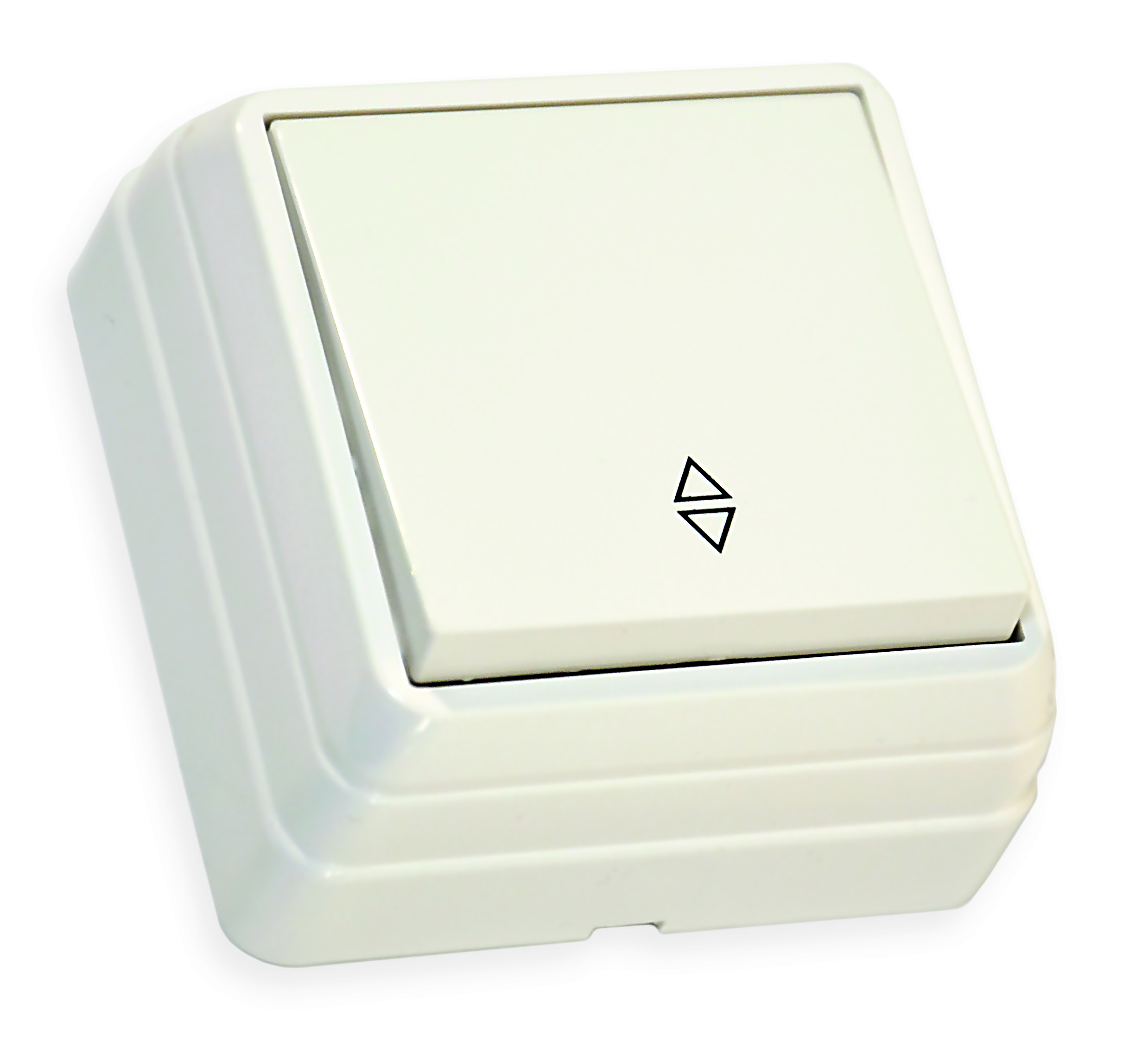 Вимикач 1 кл, прохідний, 10А, BRON, Mutlusan, білий, (2160 303 0201)