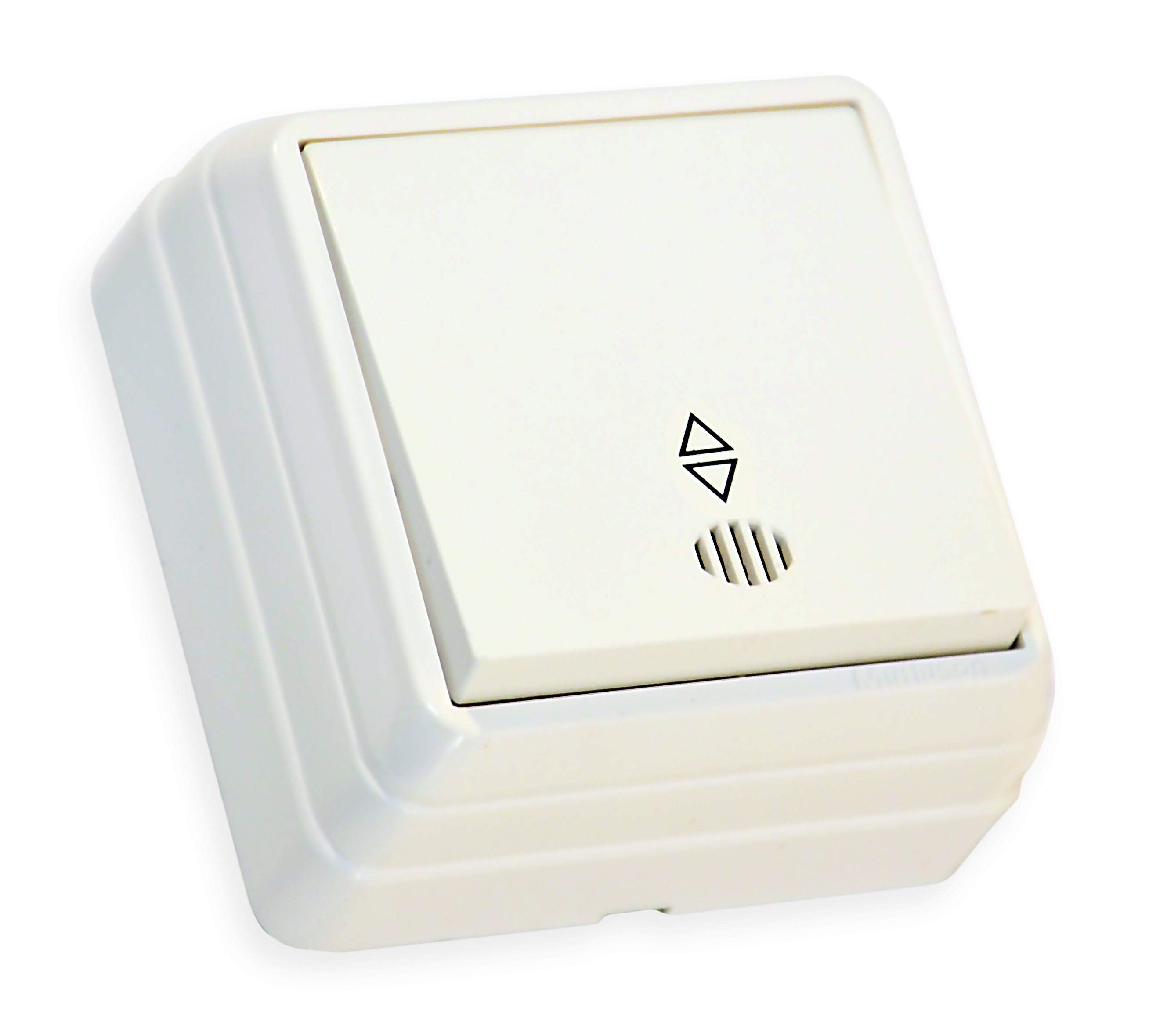 Вимикач 1 кл, 10А, прохідний, з світловим індикатором, BRON, Mutlusan, білий (2160 316 0201)