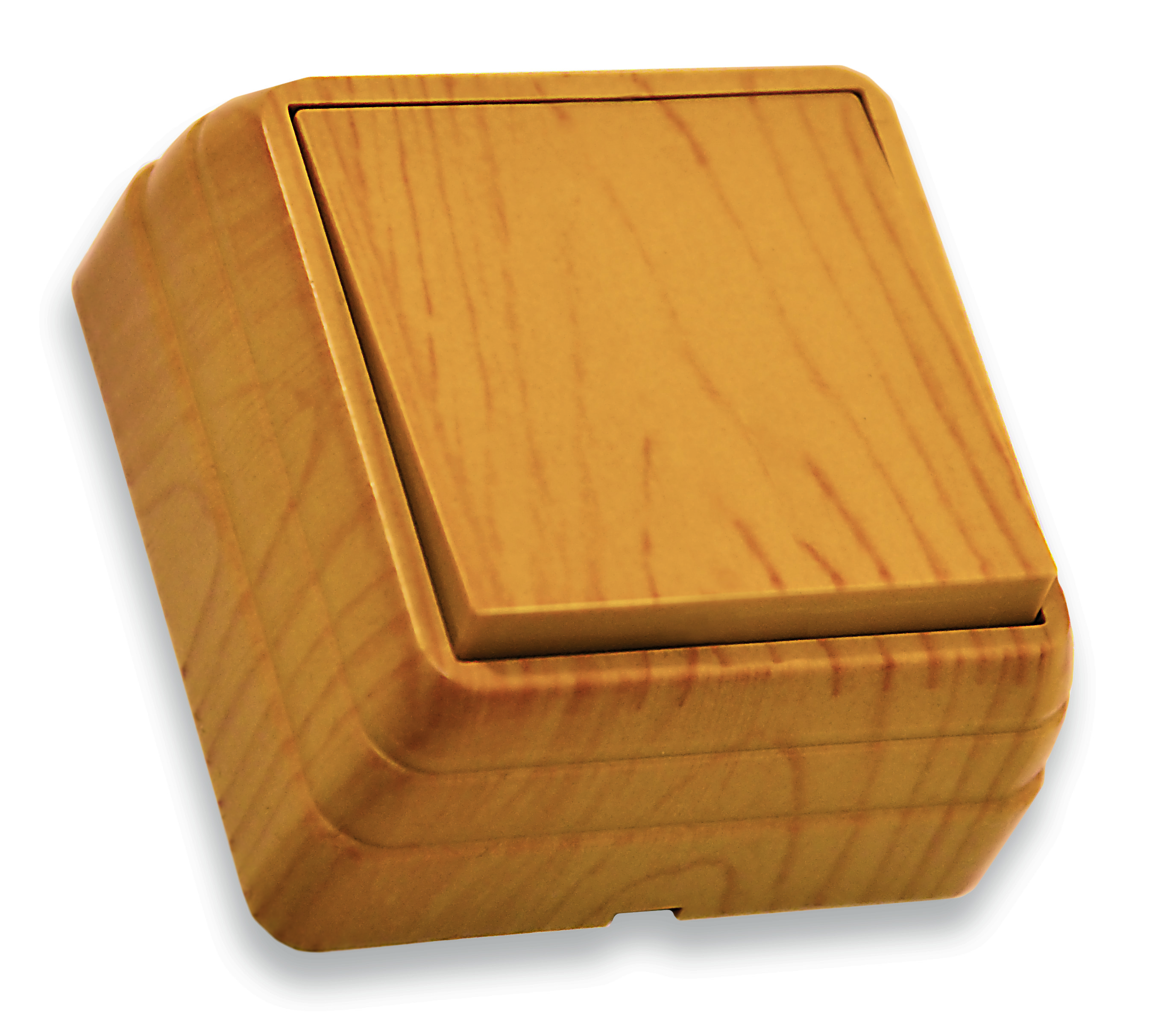 Вимикач 1 кл, 10А, BRON, Mutlusan, дуб, (2160 301 0258)