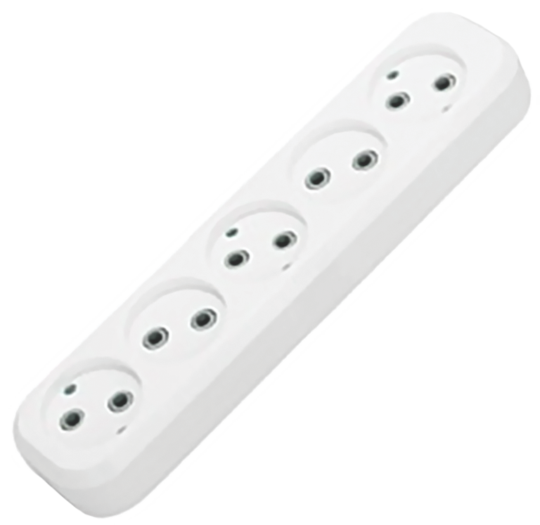 Колодка б/з, 5 гнізд, 10А, MARSO