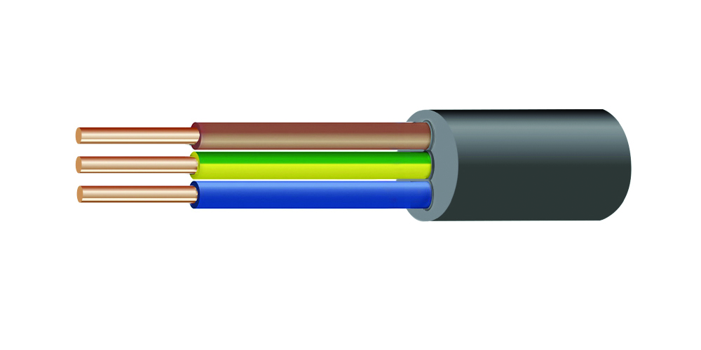 Кабель силовий ВВГнг 3х1,5 (1м), "СВІТ-БУД електро"