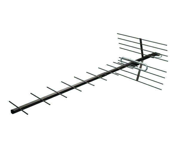 Зовнішня антена «Промінь» з посиленою платою, діапазон 470‑862 МГц, посилення 13,5 дБ, імпеданс 75 Ом
