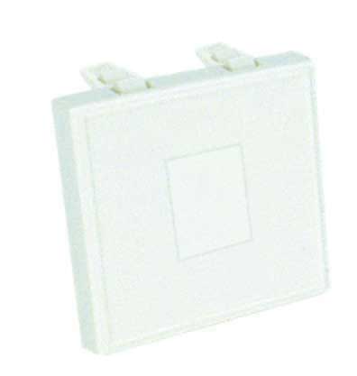 Рамка інтернет розетки в каб.канал, зі шторкою (45х45), Mutlusan (888 049 050013)