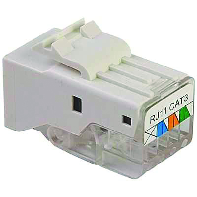 Телефонна розетка в каб.канал, Cat 3, Mutlusan (888 049 050009)