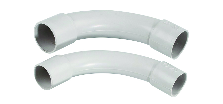 З'єднувач кутовий ПВХ труби d.16, сірий, Mutlusan, (001 051 010016 00 17)