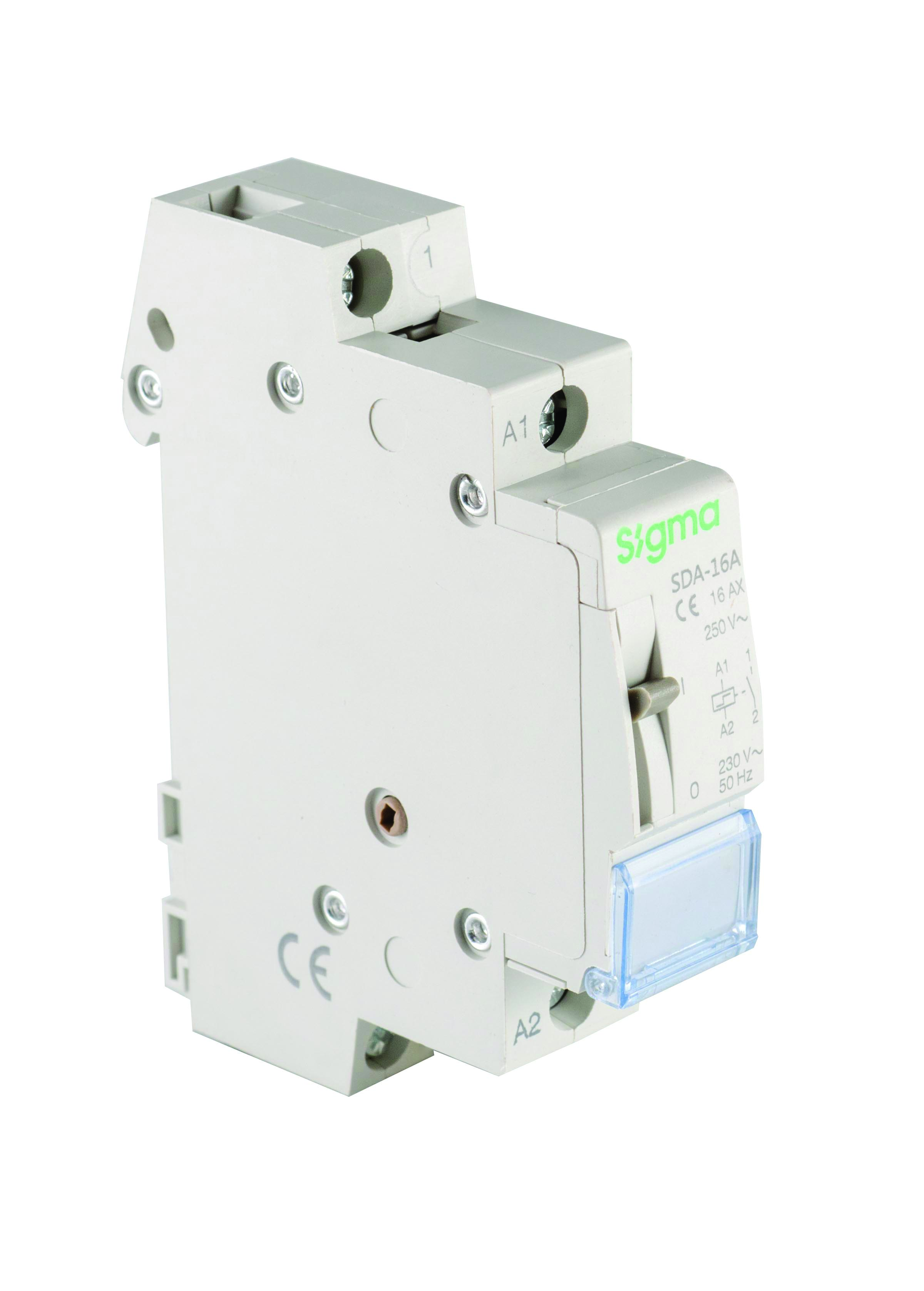 Імпульсне реле SIGMA 16А, 230V, 1NO  (SDA-16A)