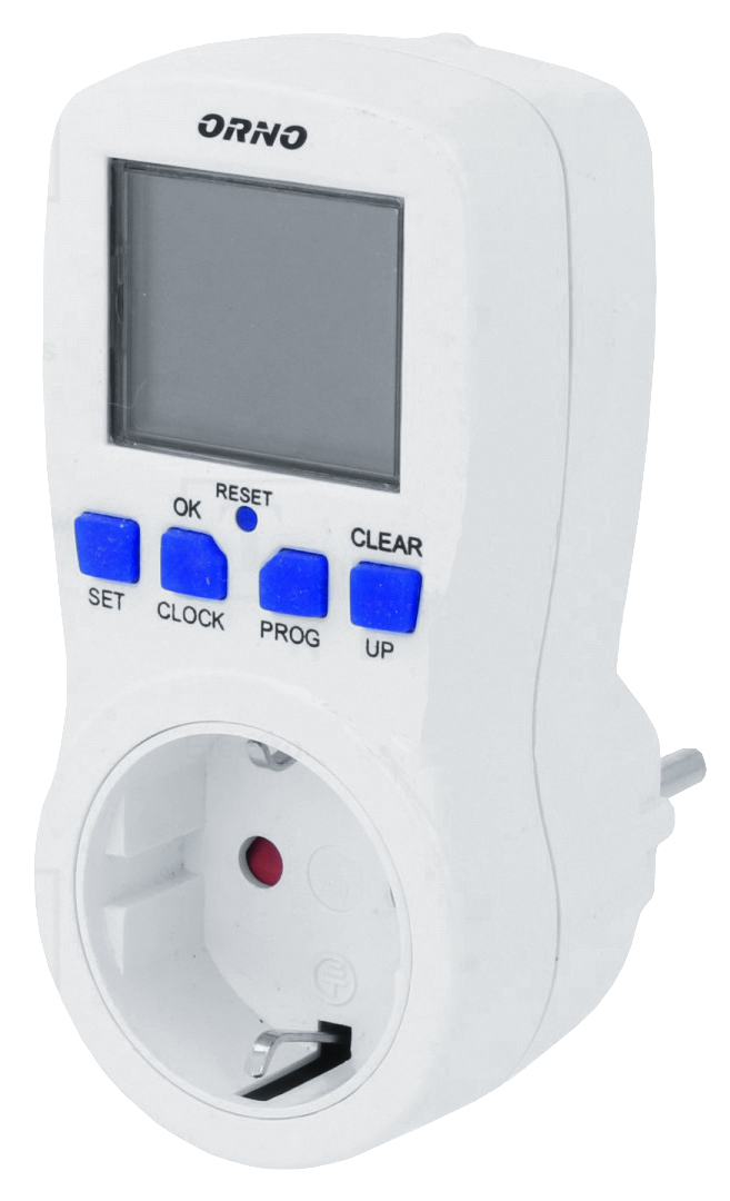 Реле часу тижневе електронне в розетку 16A, 3680W