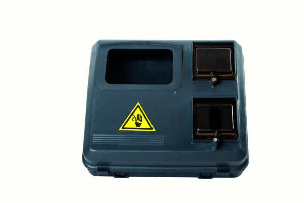 Бокс 3ф. лічильника/6 авт вим, IP54, (370 х 260 х 175 мм), відкр. уст., непрозор