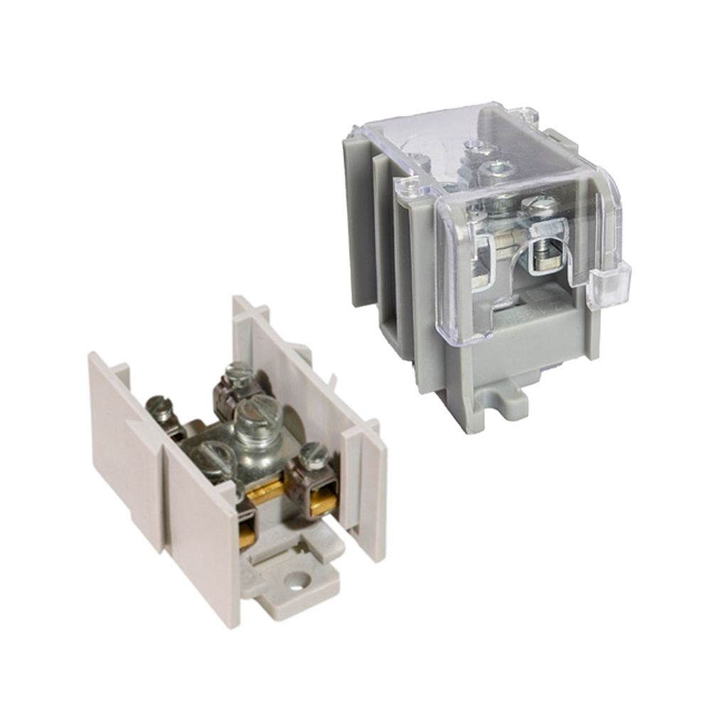 Клемник магістральний з кришкою (на DIN-рейку, універсальний), 1х35/4х6 мм2, 232А, 500В, SV 35, наборний