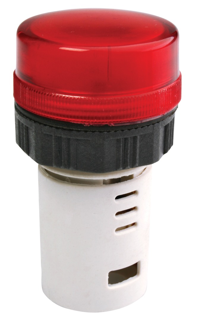 Сигнальна арматура D22мм, LED підсвічування, 220 В, Mutlusan, (010 090 010004).