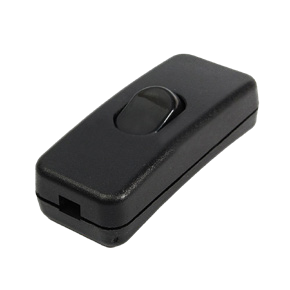 Вимикач для бра чорний