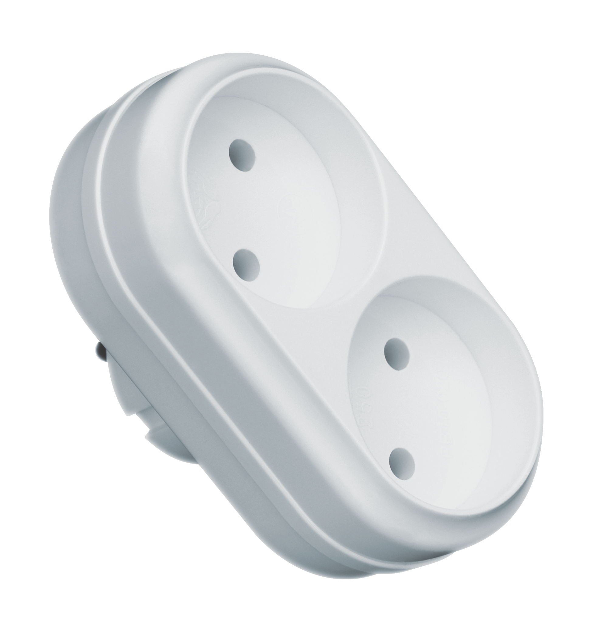 Розгалужувач б/з, 2 гнiзда, 10А (РВ10 - 020)