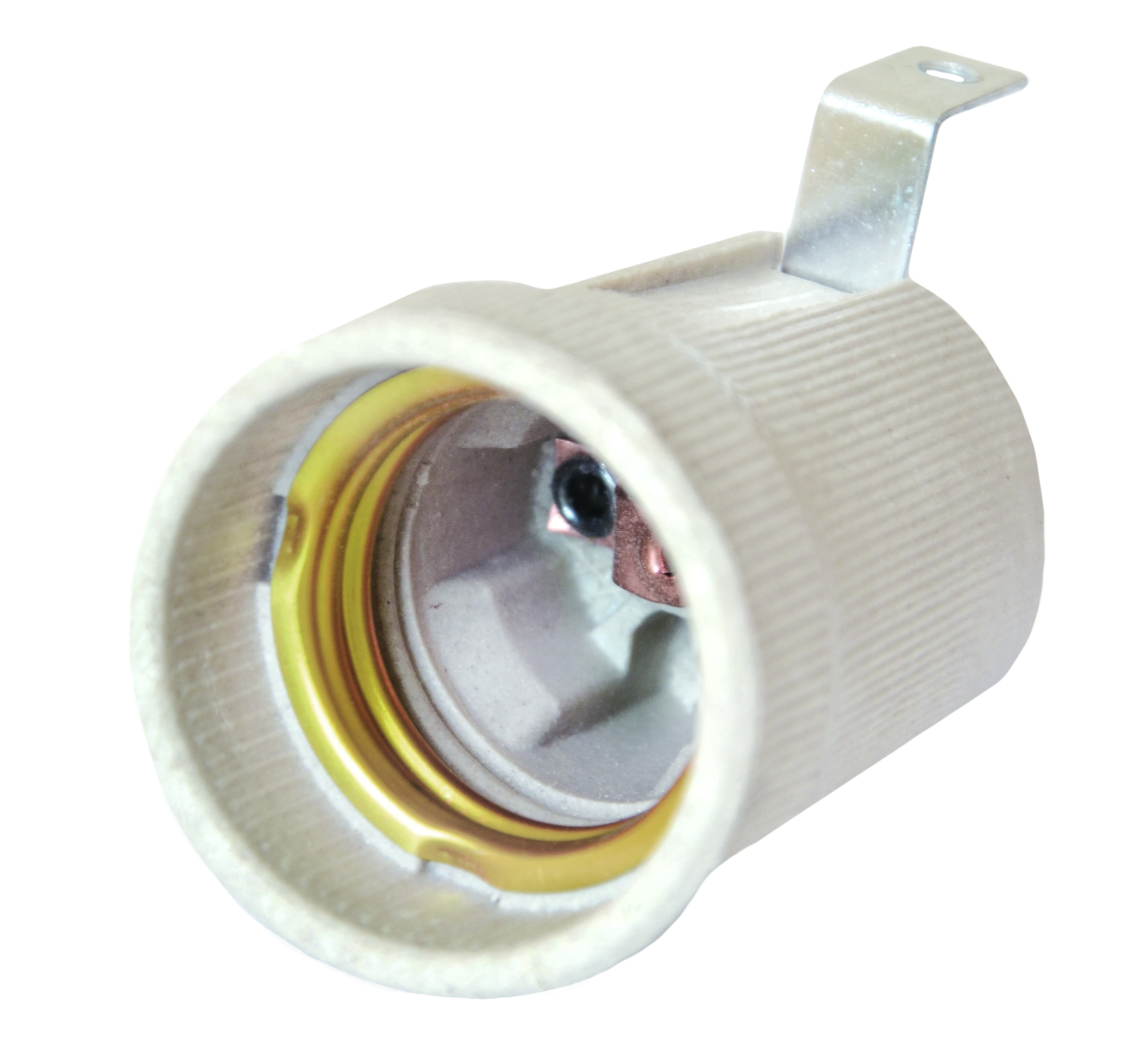 Патрон Е27 кераміка 4А, 250В з тримачем тип Б