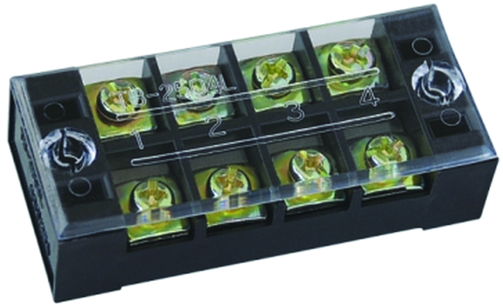 Клемна колодка захищена 4 /25А карболіт/PC