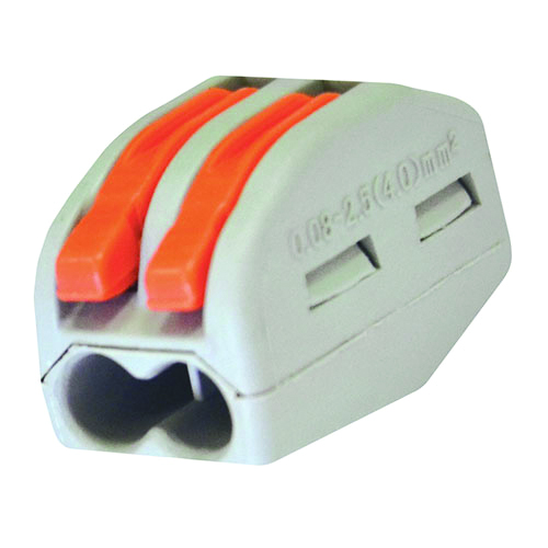 Клема з’єднувальна універсальна 2 отвори