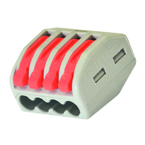 Клема з’єднувальна універсальна 4 отвори