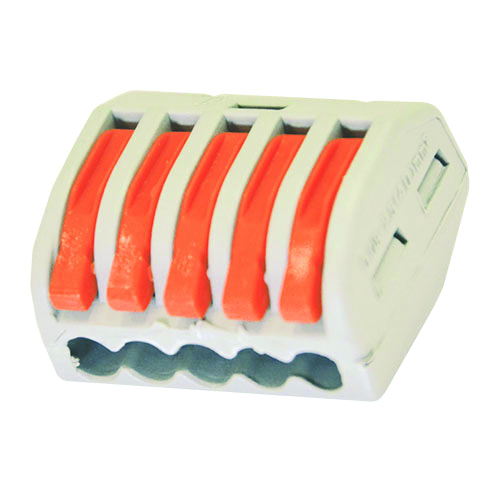 Клема з’єднувальна універсальна 5 отворів