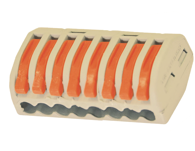 Клема з’єднувальна універсальна 8 отворів