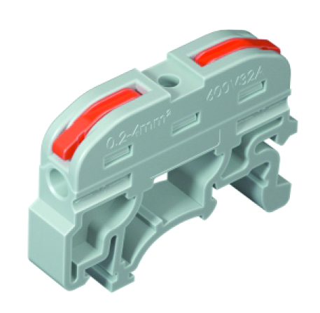 Клема 1/1 на din-рейку набірна з’єднувальна