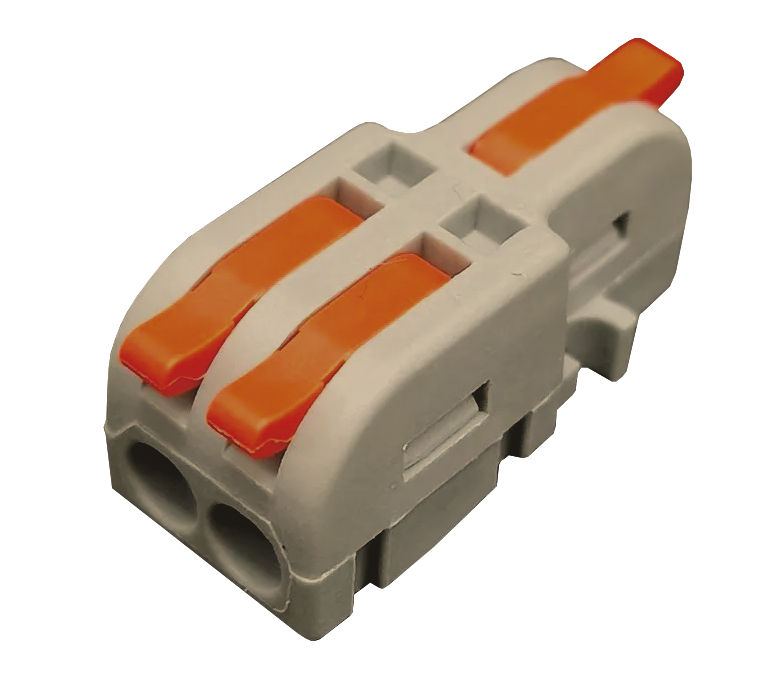 Клема з’єднувальна універсальна двостороння 1/2 отвори