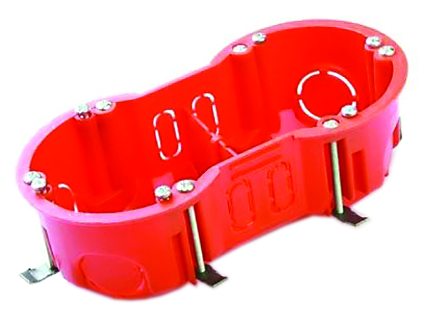 Коробка під гіпсокартон, 2-а, 130х60х44,5мм, Mutlusan, (001 046 121102 00 12)