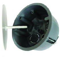 Коробка для розведення проводів прих.уст. гіпс з кришкою D75х45мм, негорюча, Україна