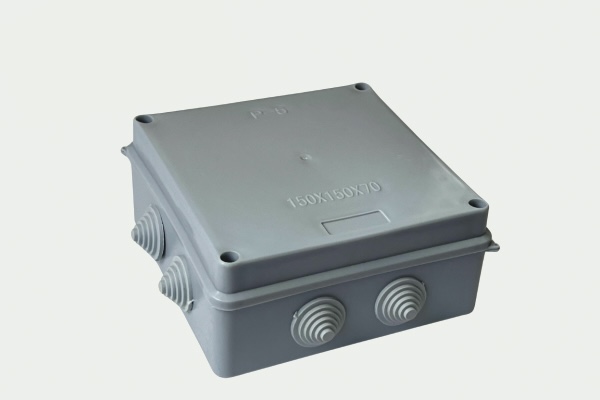 Коробка д/розвед. пров.PP-Premium, відк.уст.,150х150  h 70мм, IP54, пломб, сіра