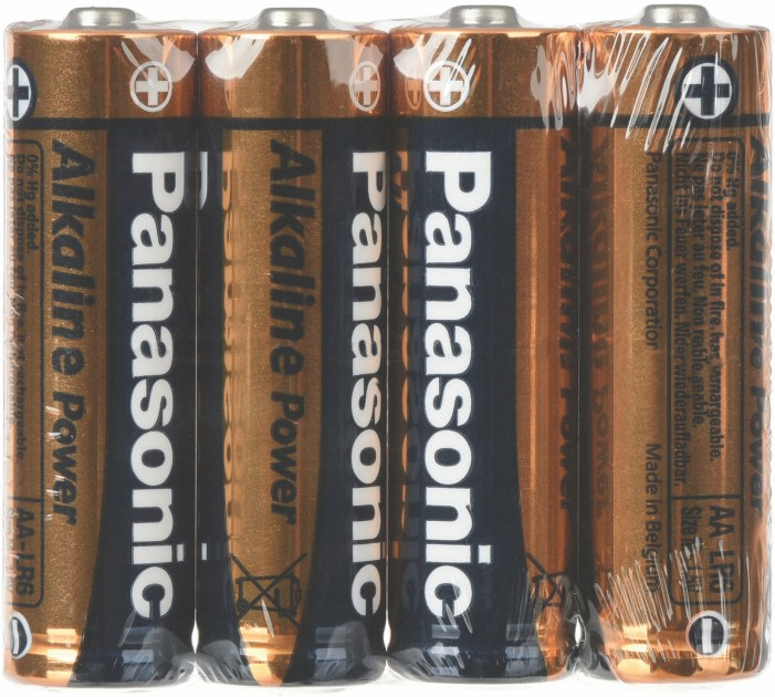 Батарейка LR06 Alkaline Power,shrink, PANASONIC (LR6APB/4P)